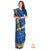 Vijaybhai Patolawala Dark Blue with Manekchowk Motifs Patola Saree - Single Weave