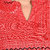 UBER CHIC Women's Rayon Red Printed Straight Kurta