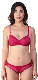 U-Light Jhilmil Bridal Bra & Panty Set  (Size Bust 28-30 IN & waist 28-30 IN)