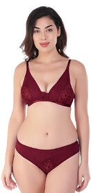 U-Light Micky Bridal Bra & Panty Set  (Size Bust 28-30 IN & waist 28-30 IN)