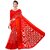 SVB Saree Red Colour Bandhani Printed Saree