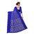 SVB Saree Blue Colour Bandhani Printed Saree