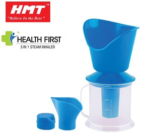 Samurai 3 In 1 Steamer, Steam inhaler for cold and cough, Soothes (Balm effect) Steam Vaporizer (Colour May Vary)