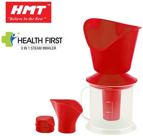 Samurai 3 In 1 Steamer, Steam inhaler for cold and cough, Soothes (Balm effect) Steam Vaporizer (Colour May Vary)