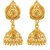 Vighnaharta Allure Beautiful Gold Plated Screw back alloy Jhumki Earring