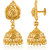 Vighnaharta Allure Beautiful Gold Plated Screw back alloy Jhumki Earring