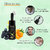 Zovesty Natural Care Glowing Activated Charcoal And Vitamin C Foaming Silicon Cleanser Brush Face Wash -205ml