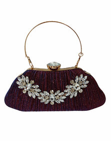 Boga Stylish Party Clutch with Handle for Women (30506850)