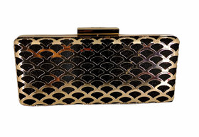 Boga Rectangular Shaped Stylish Box Clutch for Women (307511139)