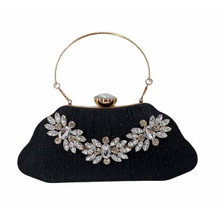 Boga Stylish Party Clutch with Handle for Women (30506850)