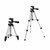 KSS Tripod- 3110 Fordable Tripod with Mobile Clip Holder Stand with 3D Head Quick Release Plate For All Smartphone