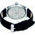 29K 9010 Round Black Dial Leather Strap Partywear/Formal/Casual Boys Smart Analog Watch For Men
