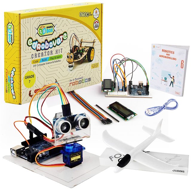 Buy Sparklebox DIY Robotic Kit Grade 7 27 Experiments For kids of Age ...
