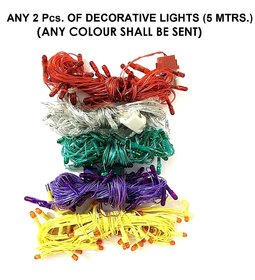 Coloured Rice Lights (Set of 2) (Assorted Colours) (5 mts)