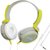 Adcom Junior Studio Wired On-Ear Stereo Headphones with Microphone, Adjustable Leather Padded Cushions and 40mm Drivers