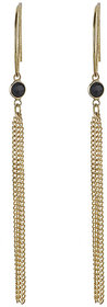 Chain Tasssel Dangler Earrings for Girls Brass Material Made in India Earrings for Women's Fashion Jewellery for Party