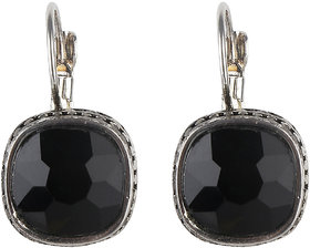 Crystal Stud Earrings for Girls Brass Material Made in India Earrings for Women's Fashion Jewellery for Party