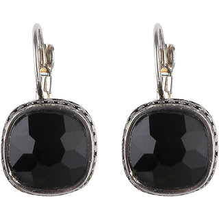 Crystal Stud Earrings for Girls Brass Material Made in India Earrings for Women's Fashion Jewellery for Party