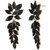 Multicrystals Dangler Earrings for Girls Alloy Material Made in India Earrings for Women's Fashion Jewellery for Party