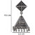 Triangle Fancy Jhumki Earrings for Girls Brass Material Made in India Earrings for Women's Fashion Jewellery