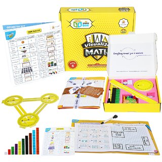 Buy Sparklebox Math Learning Kit for Grade 6 20 Fun Activities for ...