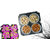 Cashew Amlond Kaju Badam Pista Kishmish (100gm x 4 ) Dry Fruits and Nuts Box Pack Diwali Gift Pack For your Loved Ones