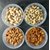 Cashew Amlond Kaju Badam Pista Kishmish (100gm x 4 ) Dry Fruits and Nuts Box Pack Diwali Gift Pack For your Loved Ones