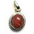 CEYLONMINE-6.50 Ratti Natural Brown Sunstone Gemstone Silver Plated Pendant for Men and Women