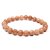 JAIPUR GEMSTONE-Sunstone Gemstone Beaded Bracelet Color Brown Lab Certificate Stone