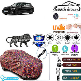 Tamanchi Autocare Cover Indoor Outdoor, All Weather Protection  coverwith Triple Stitched for BMW 1 series (Jungli)