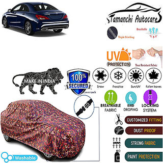 Tamanchi Autocare Cover Indoor Outdoor, All Weather Protection  coverwith Triple Stitched for Mercedes Benz CLA (Jungli)