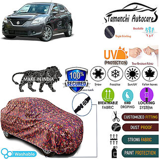 Tamanchi Autocare Cover Indoor Outdoor, All Weather Protection  coverwith Triple Stitched for Chevrolet Beat (Jungli)