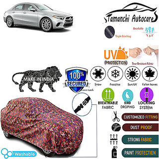 Tamanchi Autocare Cover Indoor Outdoor, All Weather Protection  coverwith Triple Stitched for Mercedes Benz Na (Jungli)