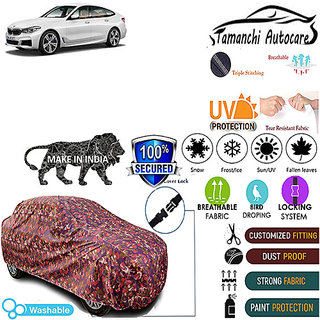 Tamanchi Autocare Cover Indoor Outdoor, All Weather Protection  coverwith Triple Stitched for BMW BMW (Jungli)