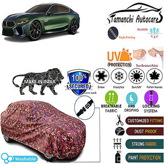 Tamanchi Autocare Cover Indoor Outdoor, All Weather Protection  coverwith Triple Stitched for BMW NA (Jungli)