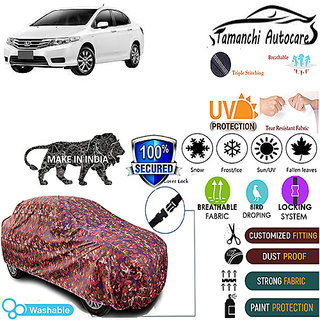 Tamanchi Autocare Cover Indoor Outdoor, All Weather Protection  coverwith Triple Stitched for Honda Iv-Tec 2017 (Jungli)