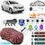 Tamanchi Autocare Cover Indoor Outdoor, All Weather Protection  coverwith Triple Stitched for Tata Indigo (Jungli)
