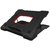 Portronics My Buddy Hexa 4 POR-1290 Laptop Stand, Black