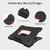 Portronics My Buddy Hexa 4 POR-1290 Laptop Stand, Black