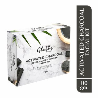 Globus Naturals Charcoal Facial Kit, 110 gm