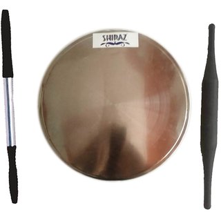 Shiraz Stainless Steel Chakla  2 Belans-Marwadi  Wooden Belan Half Steel Belan