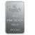 Goldsikka 24 carat 50 gram Silver Bar 999.9 purity