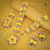 Sukkhi Splendid Yellow Single Layered Flower Necklace Set for Haldi Ceremony