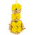Sukkhi Splendid Yellow Single Layered Flower Necklace Set for Haldi Ceremony