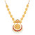 Sukkhi Traditional Gold Plated Goddess Long Haram Temple Necklace Set For Women