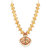 Sukkhi Ethnic Pearl Gold Plated Peacock Long Haram Temple Necklace Set for Women