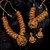 Sukkhi Incredible Pearl Gold Plated Goddess Long Haram Temple Necklace Set for Women