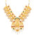 Sukkhi Incredible Pearl Gold Plated Goddess Long Haram Temple Necklace Set for Women