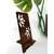 vivek homesaaz Brown Wood Mobile Stand