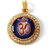 24 ct Gold Plated Om Locket With Golden Chain